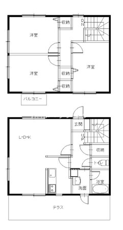 Terraced House FUの物件間取画像